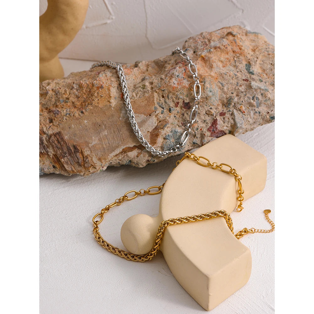 Chunky Gold Necklace – 316L Stainless Steel Statement Piece