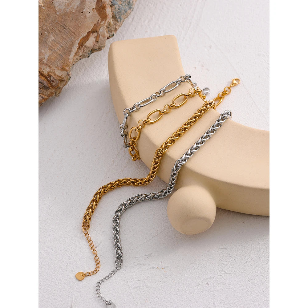 Chunky Gold Necklace – 316L Stainless Steel Statement Piece