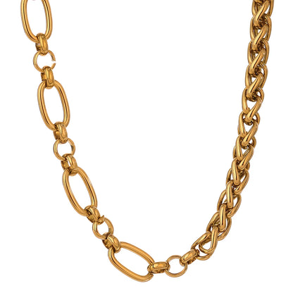 Chunky Gold Necklace – 316L Stainless Steel Statement Piece