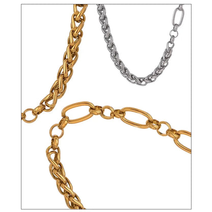Chunky Gold Necklace – 316L Stainless Steel Statement Piece