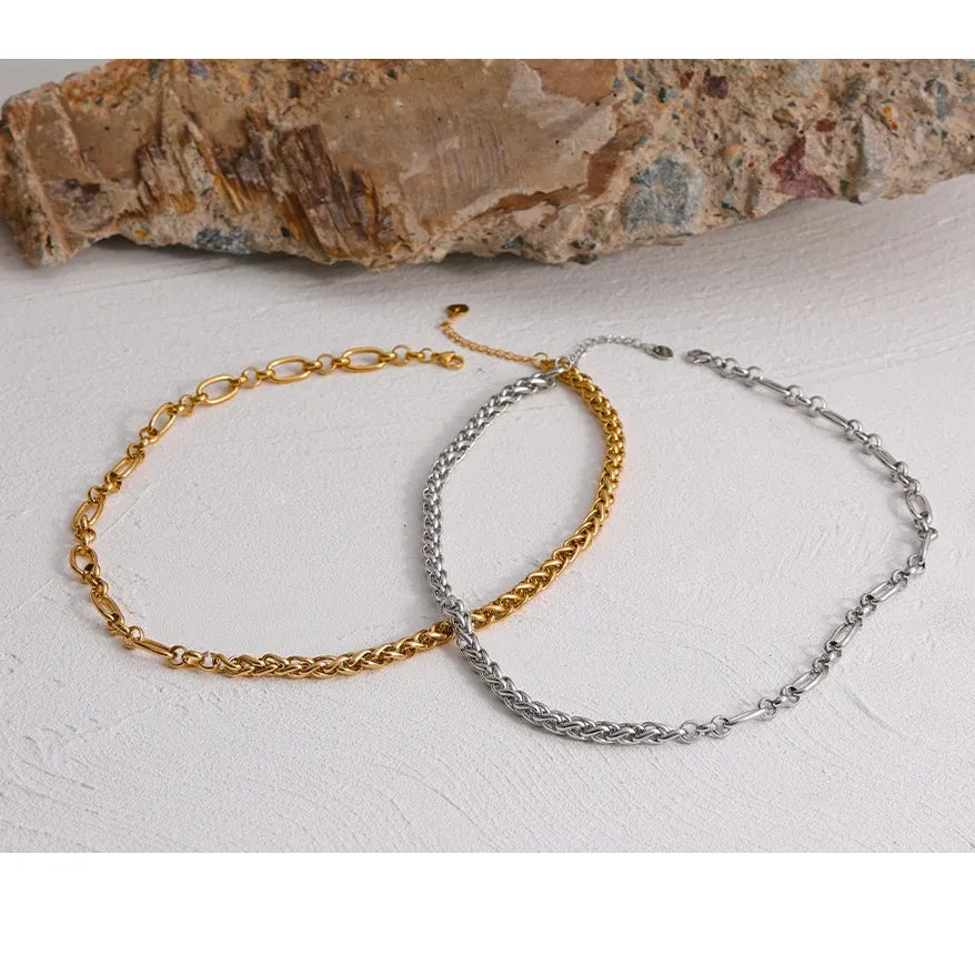 Chunky Gold Necklace – 316L Stainless Steel Statement Piece