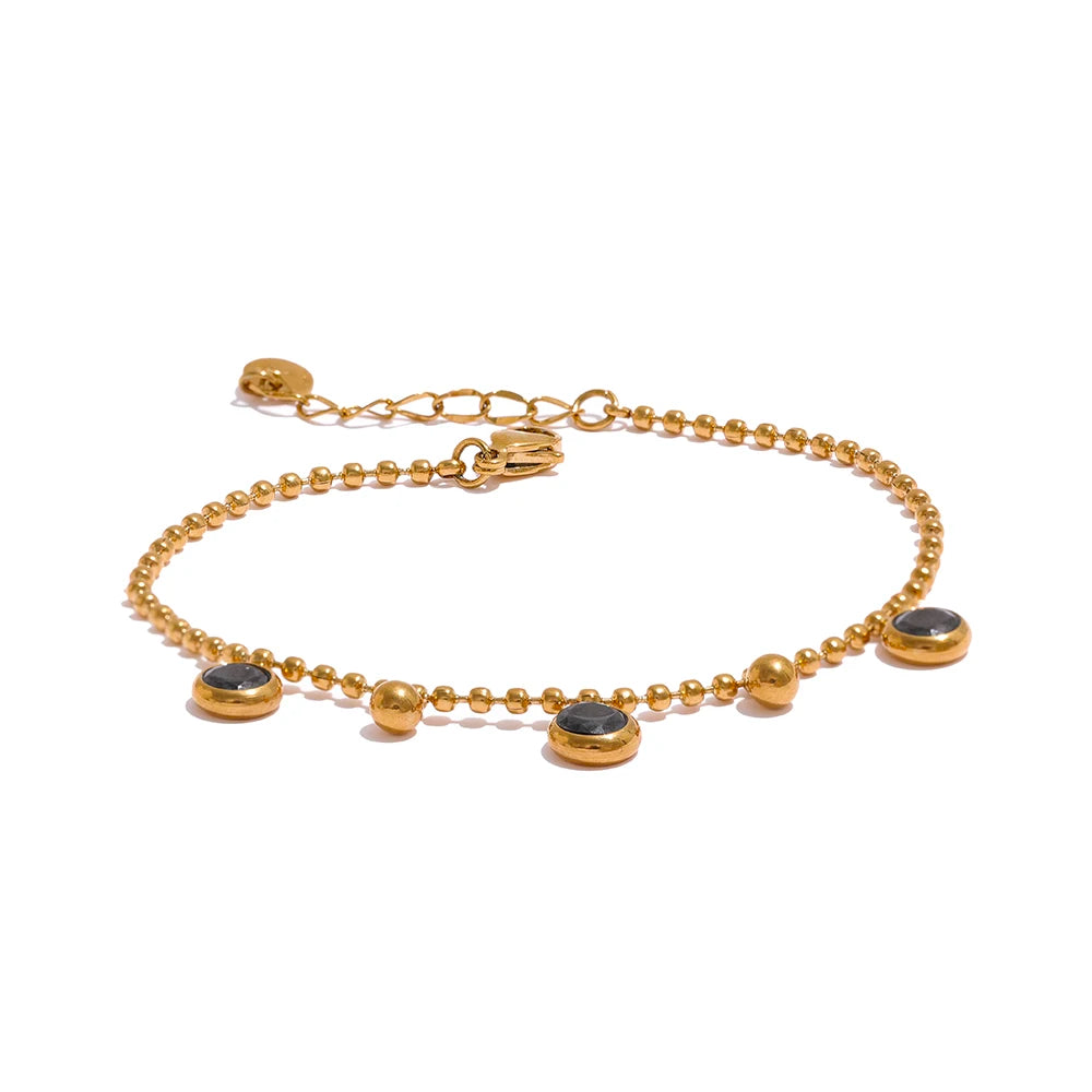 Cubic Zirconia Necklace and Bracelet Set – Luxury Sparkling Jewelry Set