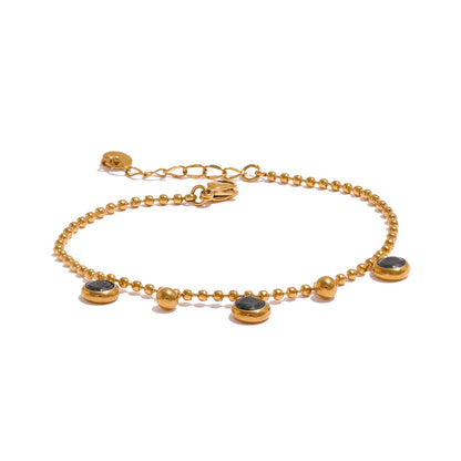 Cubic Zirconia Necklace and Bracelet Set – Luxury Sparkling Jewelry Set