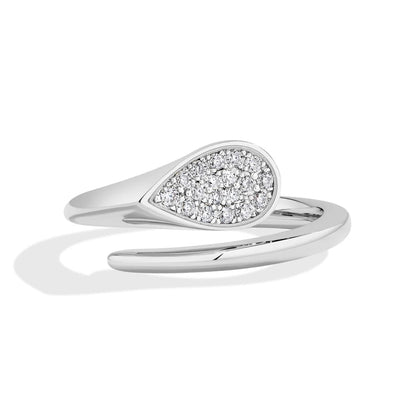 Luxe Jewels Adjustable Size - Retro Design Moissanite Ring - DVVS1 S925 Sterling Silver Jewelry