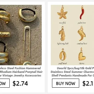 Uworld Exquisite Luxury Stainless Steel  Pearls Beads Hoop Huggie Earrings Romantic Elegant Fashion Charm Trendy Chic Jewelry