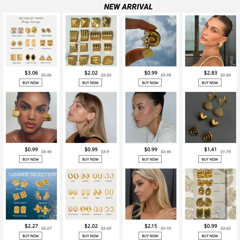 Uworld Exquisite Luxury Stainless Steel  Pearls Beads Hoop Huggie Earrings Romantic Elegant Fashion Charm Trendy Chic Jewelry