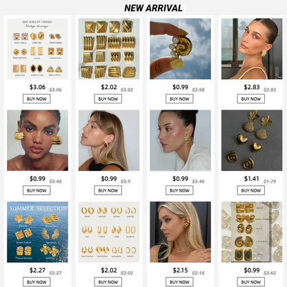 Uworld Exquisite Luxury Stainless Steel  Pearls Beads Hoop Huggie Earrings Romantic Elegant Fashion Charm Trendy Chic Jewelry