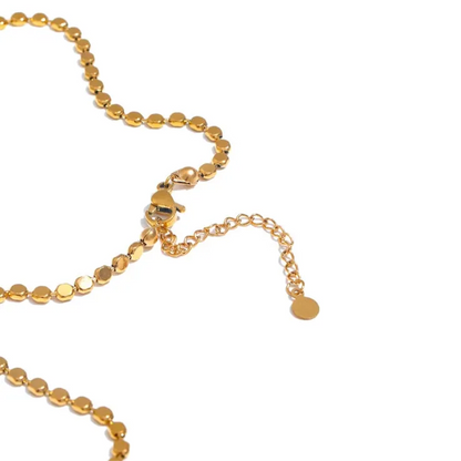 Exquisite 18K Gold Plated Stainless Steel Tarnish Free Necklace