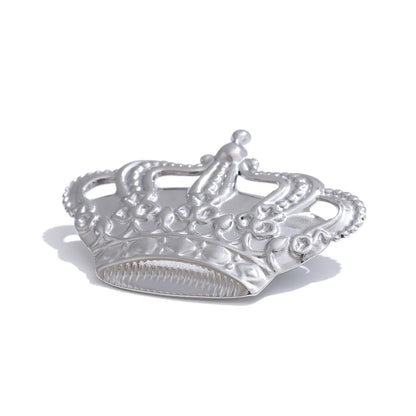 Crown Brooch Pin – Gold-Plated Stainless Steel Rust-Proof Accessory