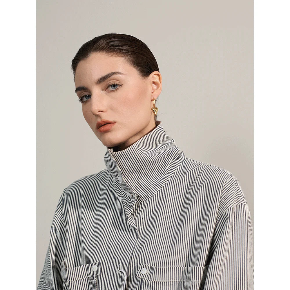 316L Stainless Steel Heart Love Drop Hoop Earrings Water Resistant Sleek Stainless Metal Popular Jewelry