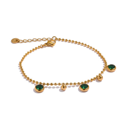 Cubic Zirconia Necklace and Bracelet Set – Luxury Sparkling Jewelry Set