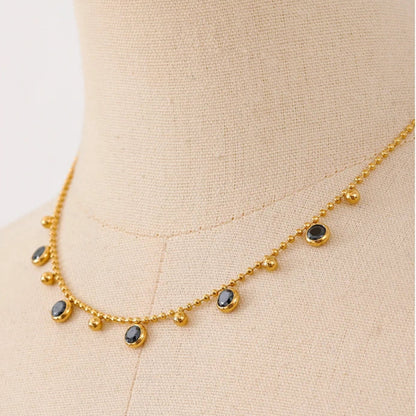 Cubic Zirconia Necklace and Bracelet Set – Luxury Sparkling Jewelry Set