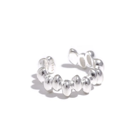 18K Real Gold Plated 925 Sterling Silver Ear Cuff Jewellery