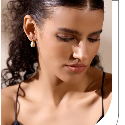 Colorful Enamel Orange Green Summer Earrings Stainless Steel Multiple Color Waterproof Jewelry