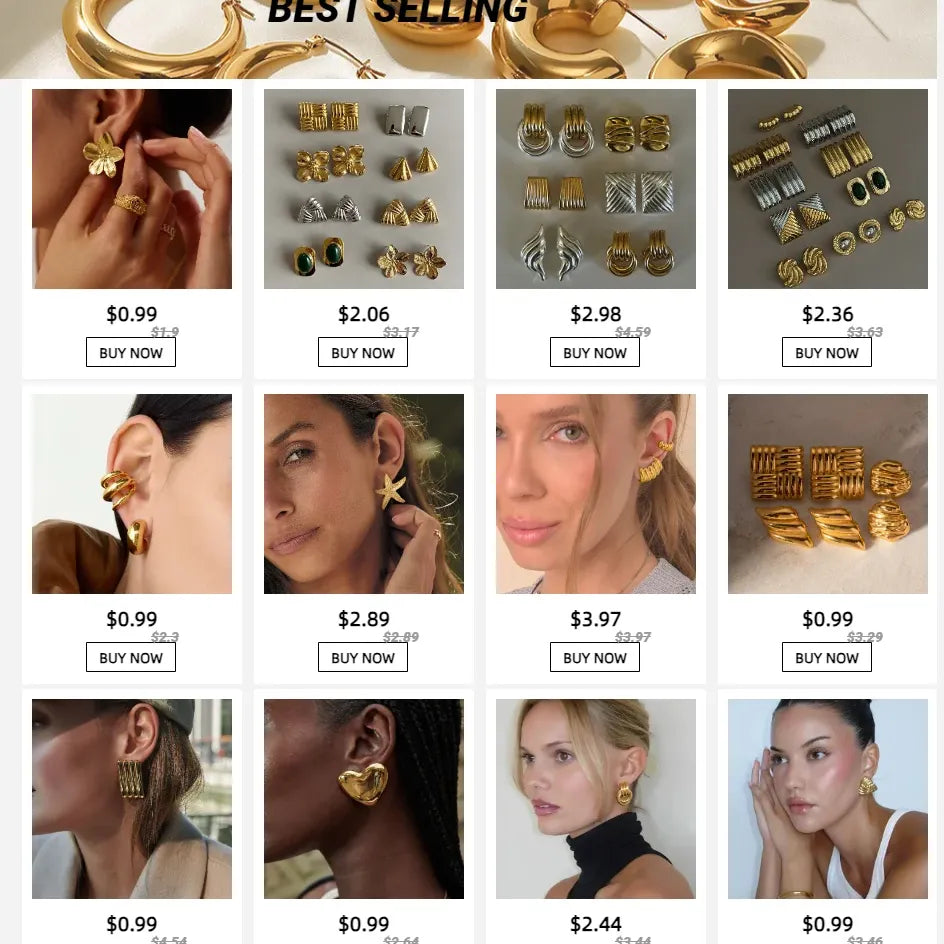 Uworld Exquisite Luxury Stainless Steel  Pearls Beads Hoop Huggie Earrings Romantic Elegant Fashion Charm Trendy Chic Jewelry