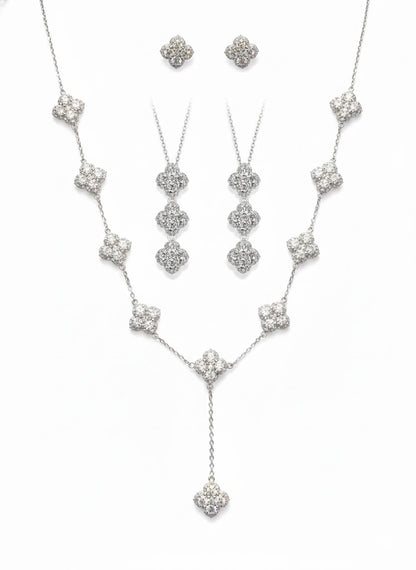 Luxe Jewels 2026 Necklace for Valentine's Day - Full D Color Moissanite 925 Sterling Silver Pendant Jewelry
